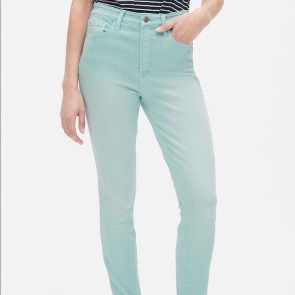 GAP Denim - Gap Mint Green Super Skinny Jeans